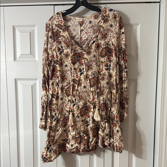 Altar'd State Multicolor Floral Top - Picture 1 of 3